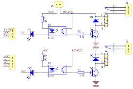 Relay module circuit