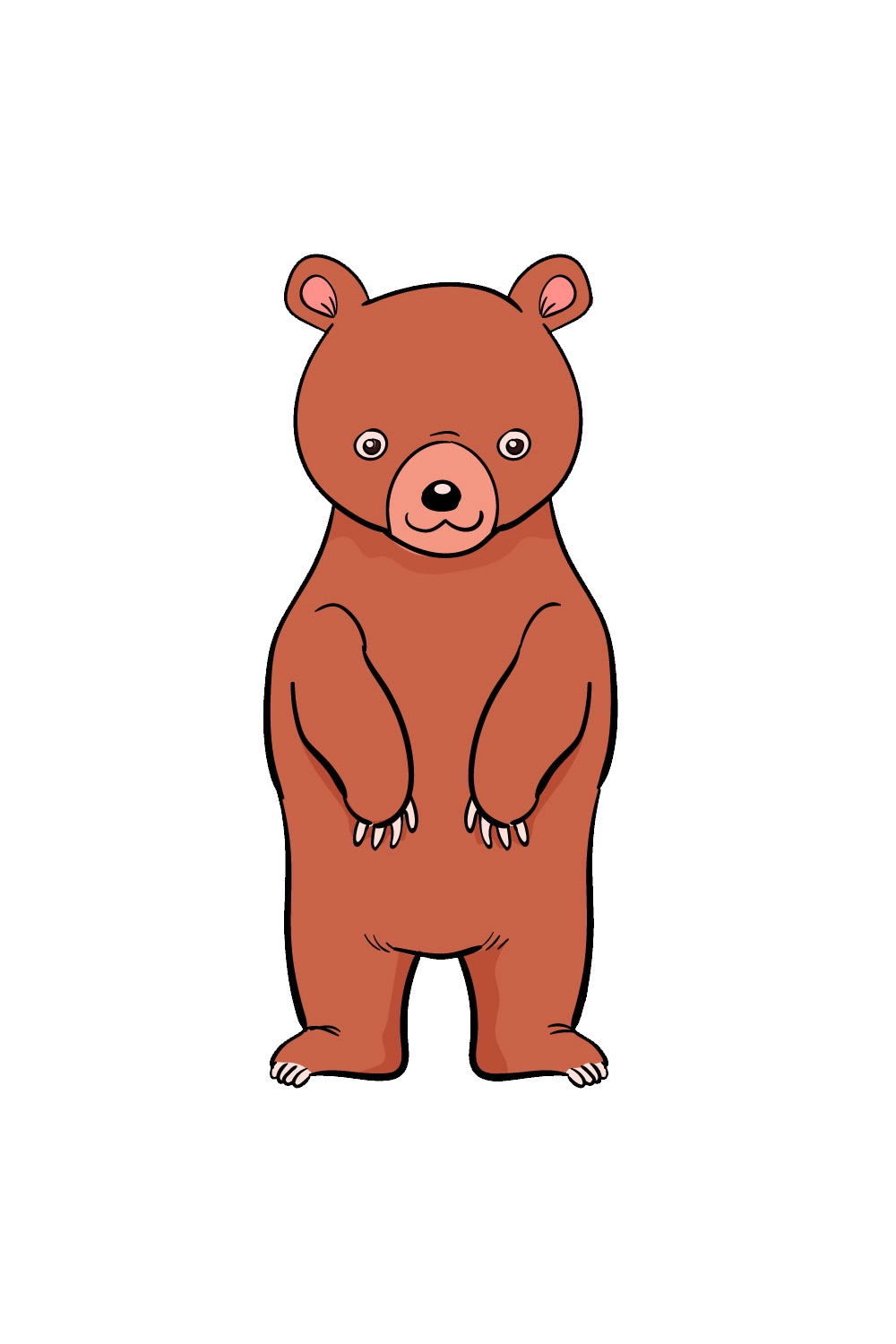 Bear Drawing Tutorial